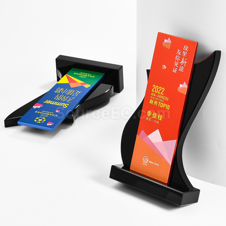 礼品订购创意水晶奖座广告