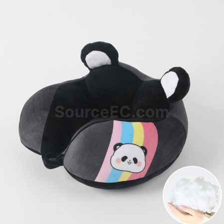 礼品订购可爱卡通U型枕护颈枕广告