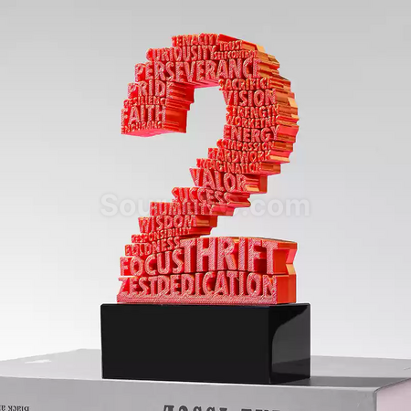 礼品订购3D数字奖座广告