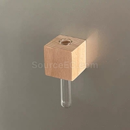 礼品订购磁吸冰箱贴水培小花瓶广告