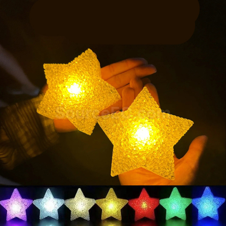 礼品订购星星发光手环广告