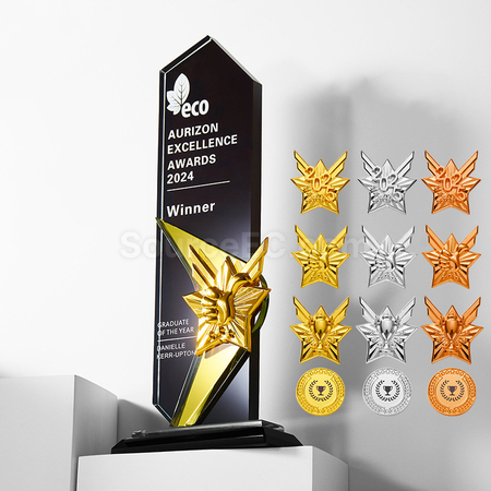 礼品订购创意水晶奖座广告