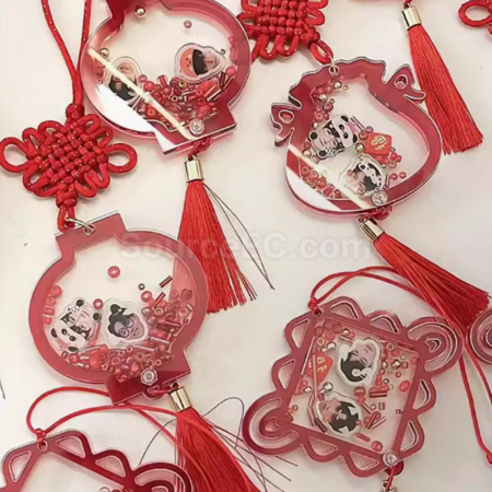 礼品订购中国结摇摇乐挂件广告
