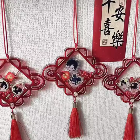 礼品订购中国结摇摇乐挂件广告