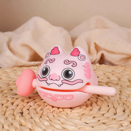 礼品订购招财猫木鱼广告