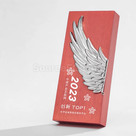 礼品订购金属奖座广告