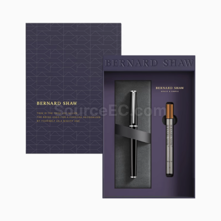 礼品订购Bernard Shaw萧伯纳签字笔星耀系列尊享礼盒广告