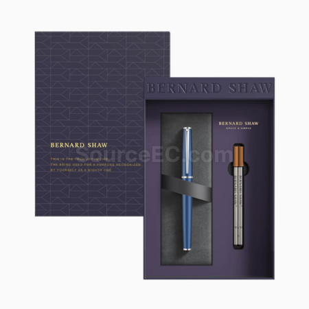 礼品订购Bernard Shaw萧伯纳签字笔星耀系列尊享礼盒广告