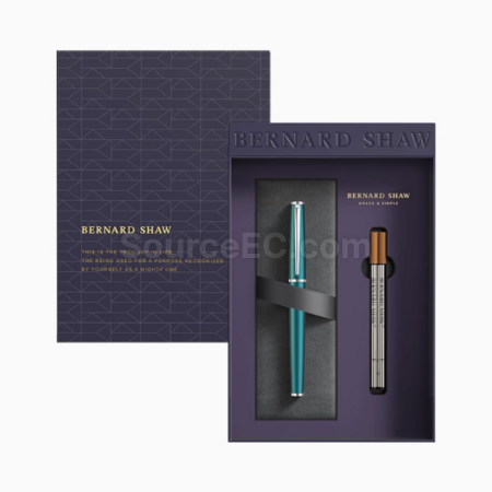 礼品订购Bernard Shaw萧伯纳签字笔星耀系列尊享礼盒广告