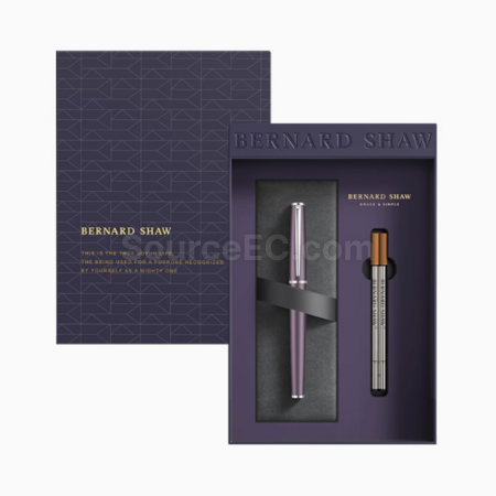 礼品订购Bernard Shaw萧伯纳签字笔星耀系列尊享礼盒广告