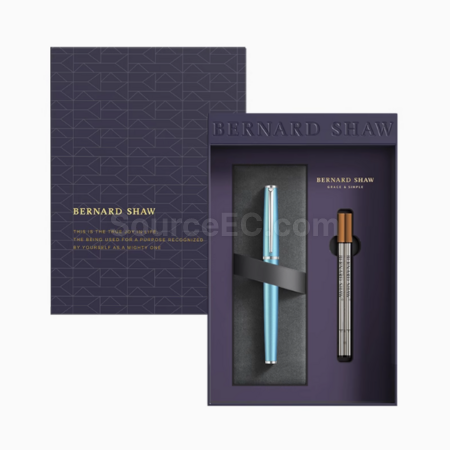 礼品订购Bernard Shaw萧伯纳签字笔星耀系列尊享礼盒广告