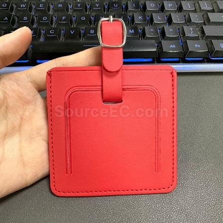 礼品订购方形行李牌 广告