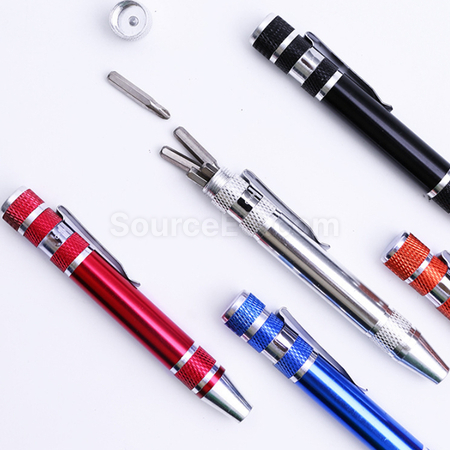 礼品订购8合1工具笔广告