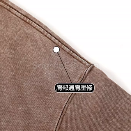 礼品订购230g/270g洗水做旧重磅纯棉t恤广告