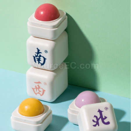 礼品订购Mini麻将固体香膏广告