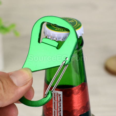 礼品订购登山扣开瓶器广告