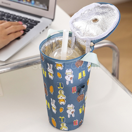 礼品订购手提保温保鲜杯套广告