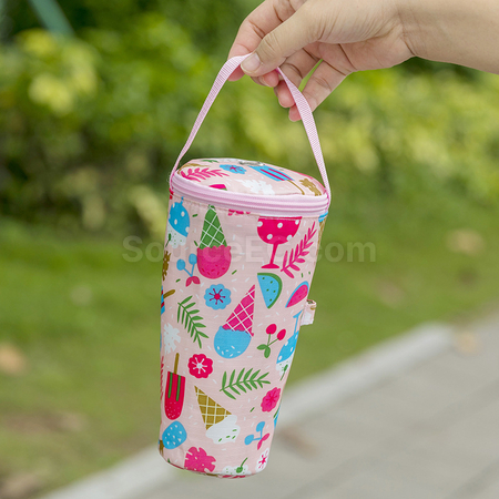 礼品订购手提保温保鲜杯套广告