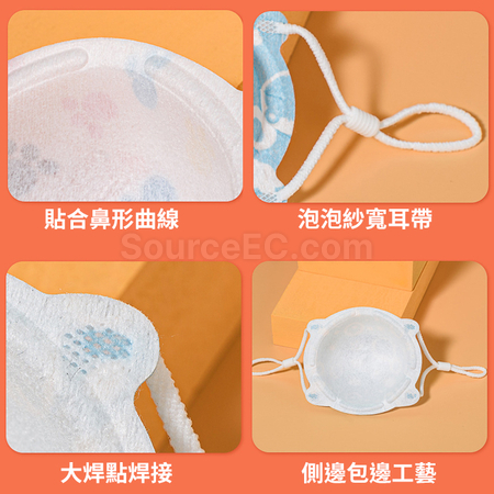 礼品订购儿童立体口罩广告