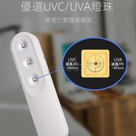 礼品订购便携式手持UVC紫光消毒灯广告