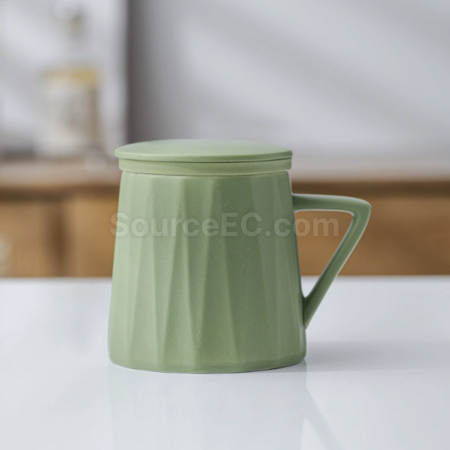 礼品订购陶瓷杯（茶水分离泡茶）广告