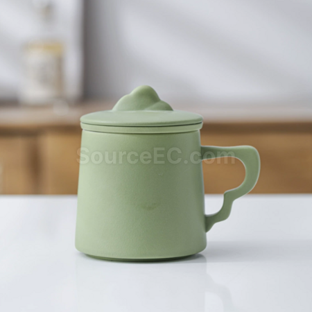 礼品订购陶瓷杯（茶水分离泡茶）广告