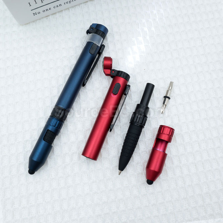 礼品订购指南针6合1工具笔广告