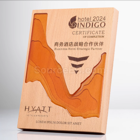 礼品订购木奖座广告