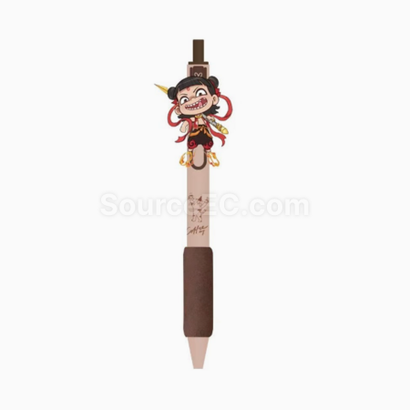 礼品订购哪吒中性笔广告