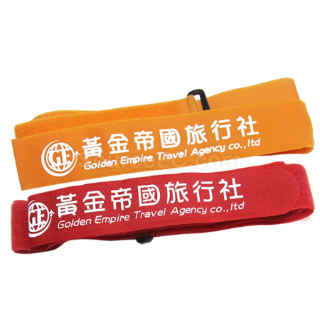 礼品订购魔术贴行李绑带广告