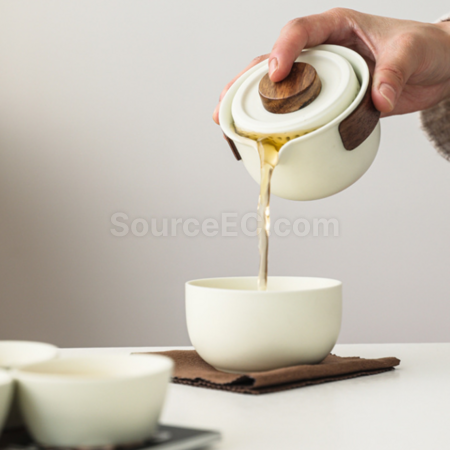 礼品订购便携式旅行茶具广告