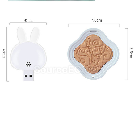 礼品订购语音小夜灯香薰挂饰礼盒套裝广告