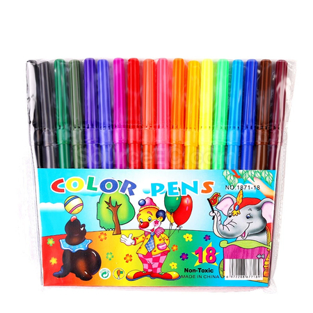礼品订购彩色绘画笔广告