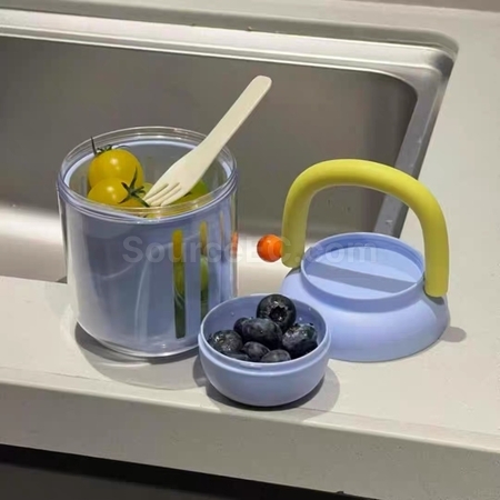 礼品订购便携水果杯广告
