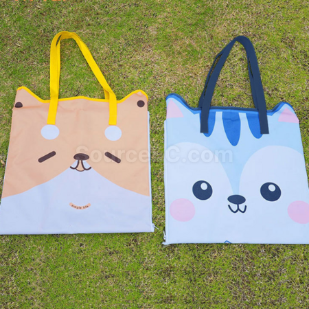 礼品订购手提防水野餐垫广告
