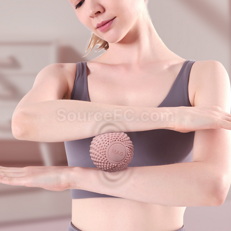 礼品订购按摩磁力筋膜球广告