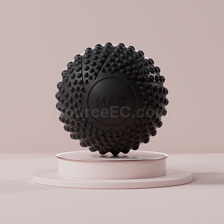 礼品订购按摩磁力筋膜球广告