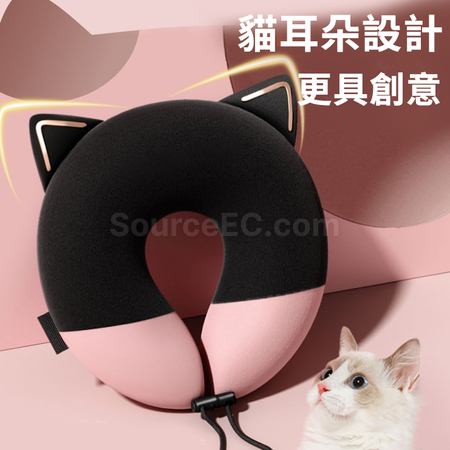 礼品订购可折叠收纳记忆棉颈枕广告