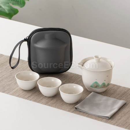 礼品订购商务礼品旅行茶具套裝广告