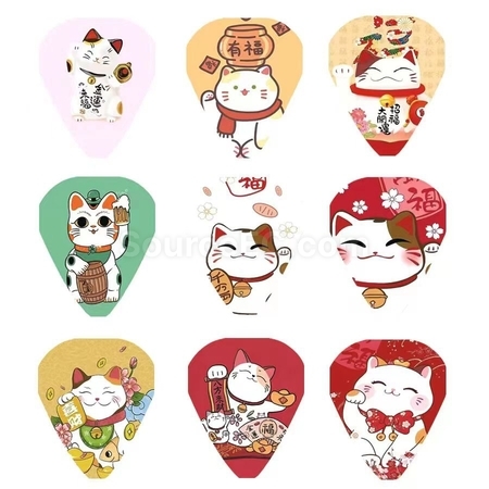 礼品订购订制吉他拨片广告
