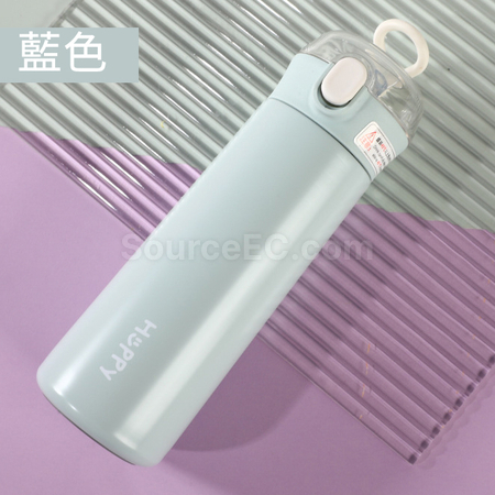 礼品订购运动304不锈钢水杯保温吸管杯广告