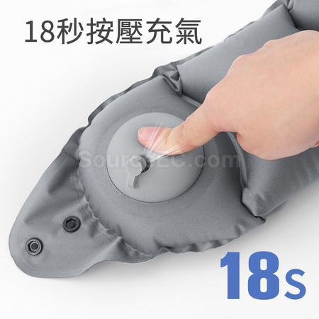 礼品订购按压自动充气枕头广告