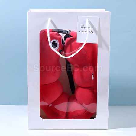 礼品订购贪吃蛇u型枕广告