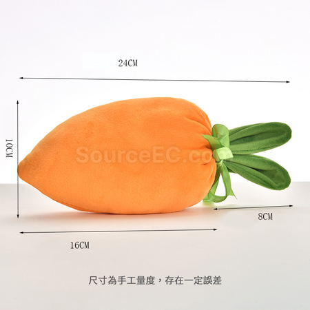 礼品订购绒布复活节胡萝卜袋广告