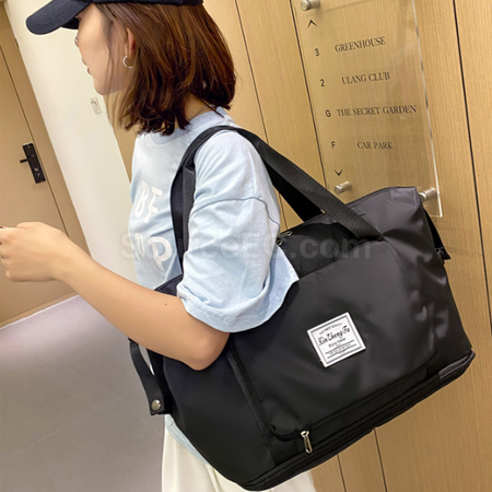 礼品订购可折叠扩充大容量旅行袋广告