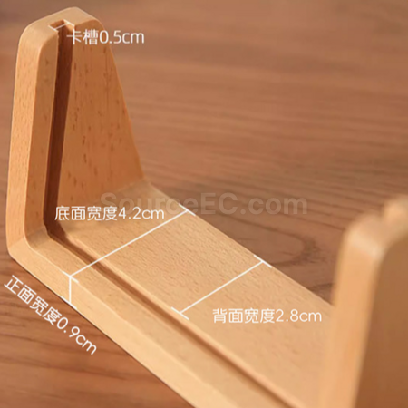 礼品订购简约现代U型竖版亚克力相框广告