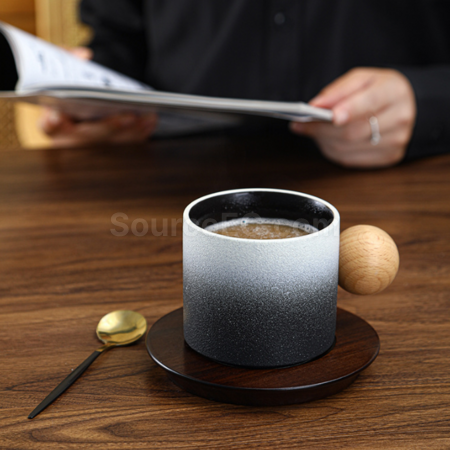 礼品订购陶瓷咖啡杯广告
