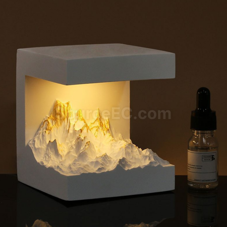 日照金山扩香石香薰灯