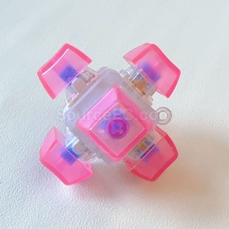 礼品订购指尖减压按键玩具钥匙扣广告