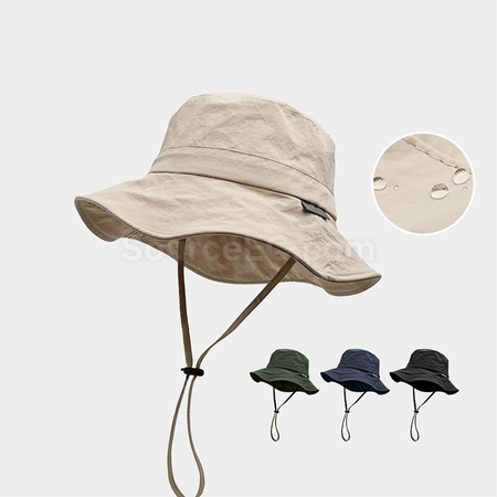 礼品订购速干户外防水渔夫帽广告